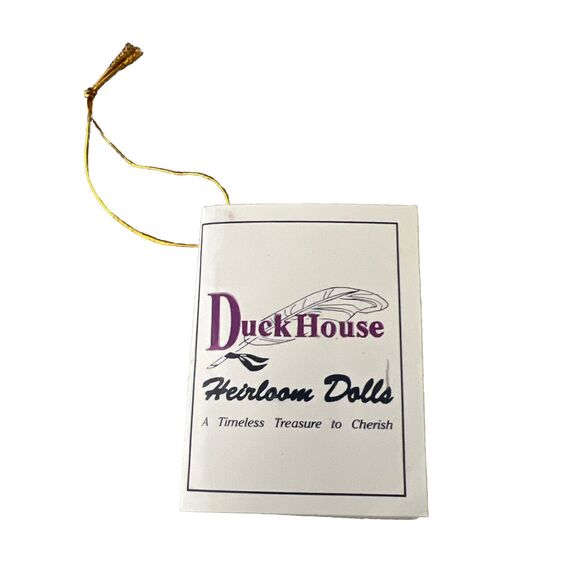 Geranium 11” Doll Figurine Duck House Heirloom Doll Vinyl Fantasy Fairy - Picture 8 of 8